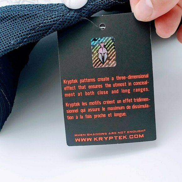 Kryptek Spartan American Flag White Mesh USA Patriotic Cap Hat New With Tags NWT - Picture 7 of 11